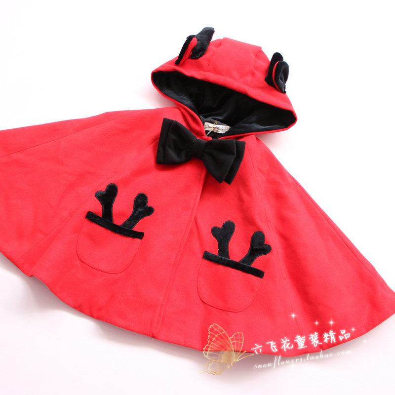 Cape pour fille en flanelle - Ref 2156875 Image 9