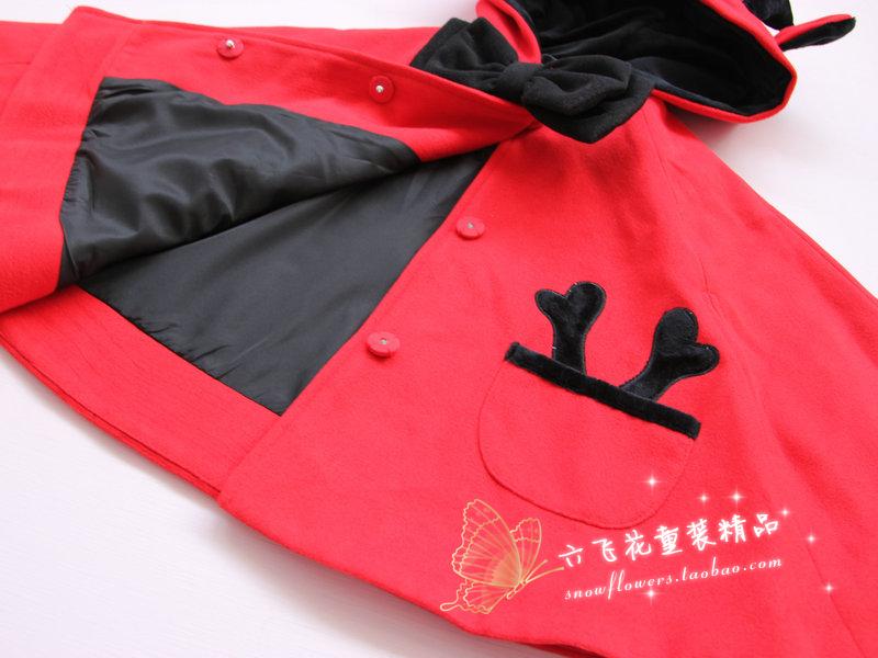 Cape pour fille en flanelle - Ref 2156875 Image 16