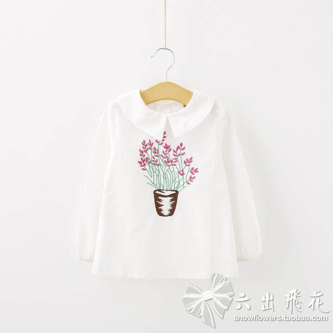 Chemise fille à manche longue - Ref 2086081 Image 7