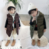 Áo vest nam cho bé trai 1 tuổi 3 tuổi áo vest bé trai trong phần dài của phiên bản Hàn Quốc thời trang mùa đông xuống áo bé trai áo kiểu cho be gái Áo ghi lê