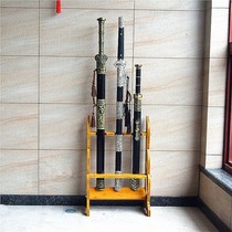 Longquan Zhen Villa Residence Treasure Sword Frame Nan Bamboo Knife Sword Rack Sword Stand Sword Holder Vertical Sword Frame Universal Sword Frame Vertical Xiaoxiao Stand Upright