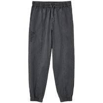 Jack Jones new winter style double-sided pockets adjustable waist trendy versatile comfortable and loose-fitting pants for men