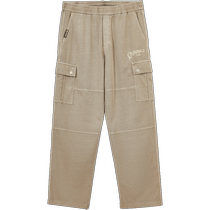 Jack Jones Autumn New Trendy and Cool Loose Workwear Wear Pants Casual Letter Embroidered Straight Casual Pants Mens Wear