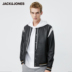 Jack Jones Jack Jones Cừu Da bóng chày biker jacket nam mùa xuân Trend 20110506 