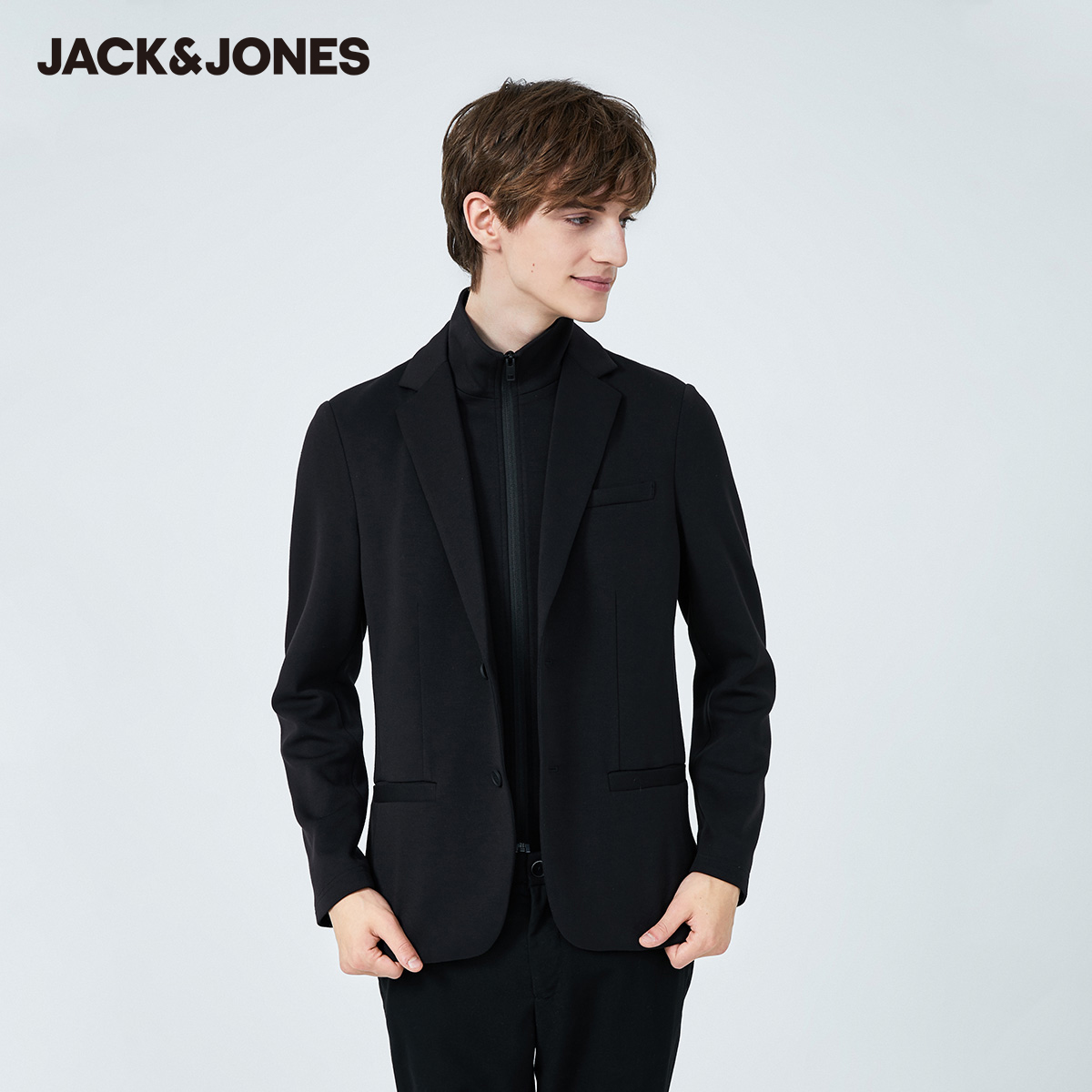 Dệt kim hai mảnh Jack Jones Jack Jones 2019 Summer nam Nút Suit