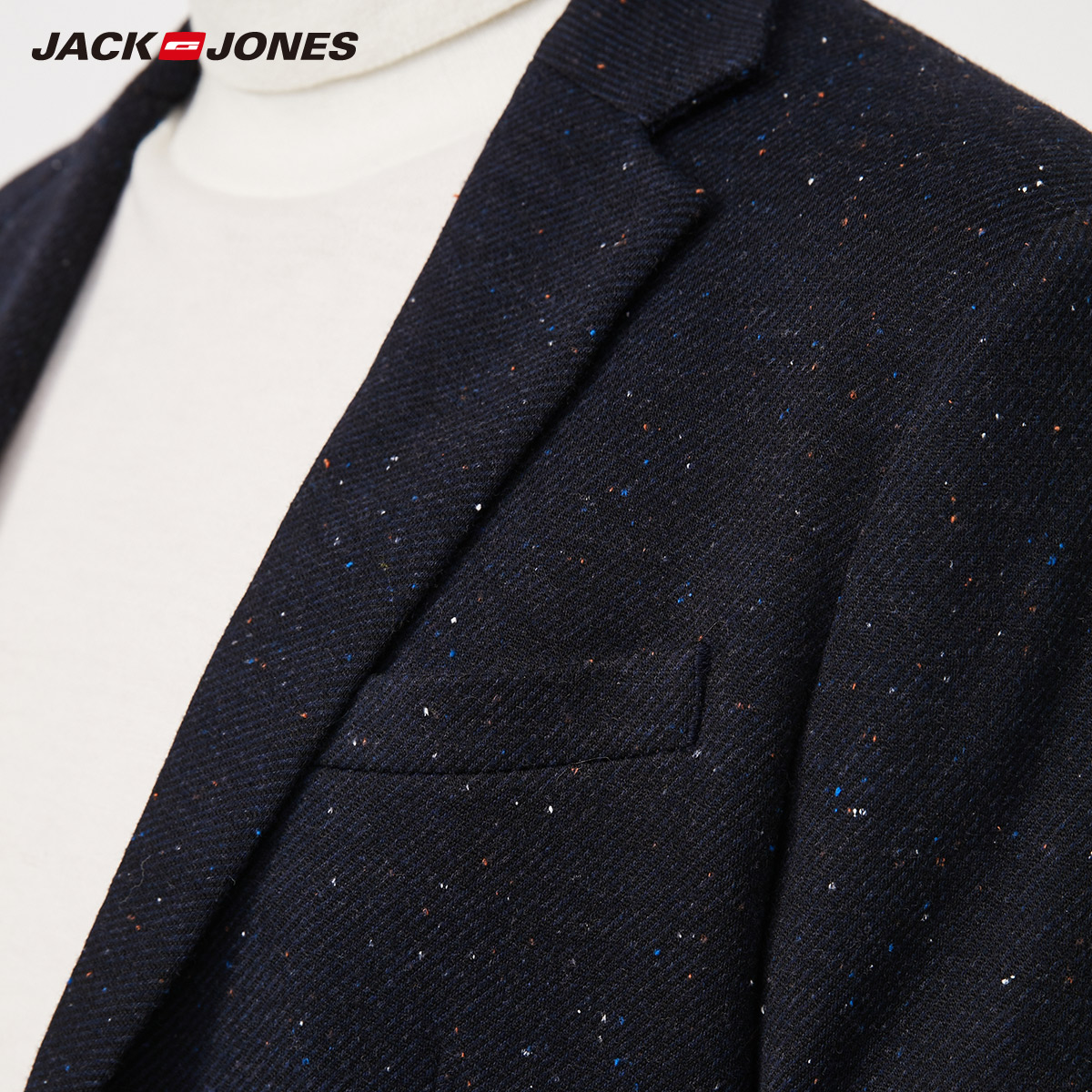 Jack Jones Jack Jones 2019 Summer mới Men Màu hoa dệt Business Casual Suit