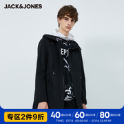 Jack Jones giản dị giữa chiều dài đường nước-phun đội mũ trùm đầu áo khoác mùa xuân / mùa hè xu hướng đội mũ trùm đầu của nam giới