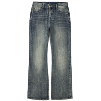 Jack Jones autumn and winter fashionable and versatile cool and comfortable bootcut jeans pants mens pants trousers mens clothing