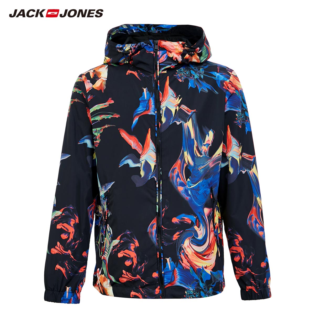 Jack Jones xu hướng đẹp trai gió chống jacket phun nước mùa xuân con người ngụy trang