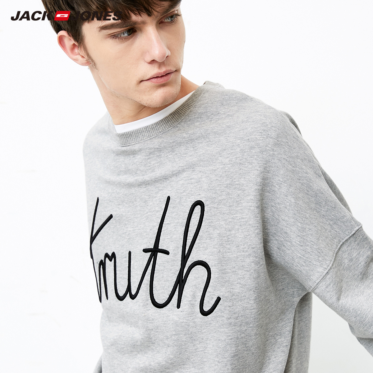 Sweatshirt homme JACK JONES  JACK JONES en Coton - Ref 3127592 Image 4