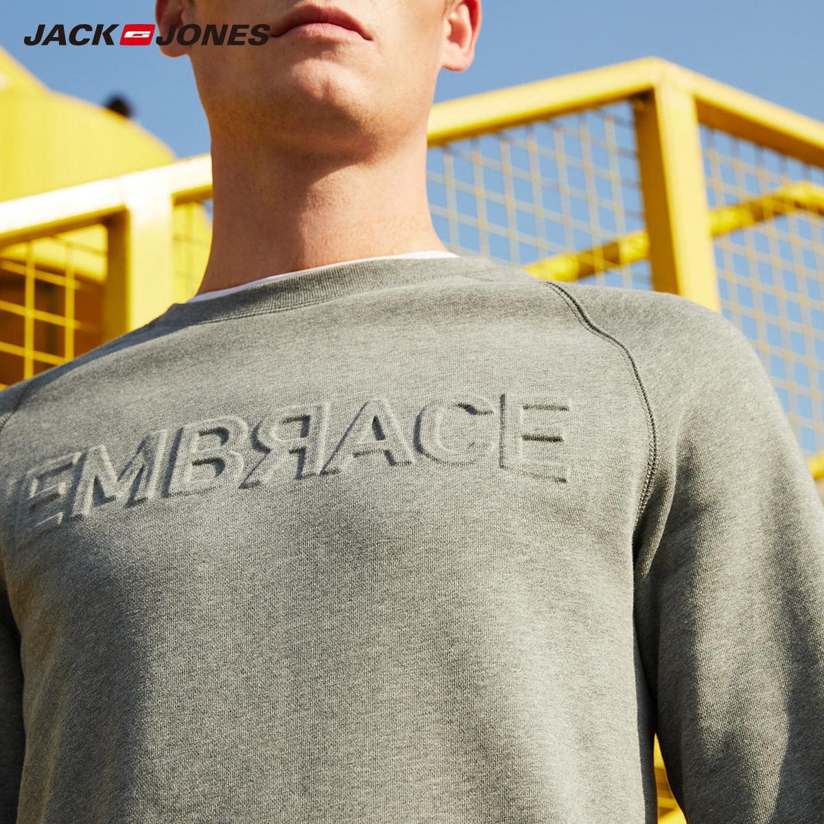 Sweatshirt homme JACK JONES  JACK JONES en Coton - Ref 3128184 Image 4