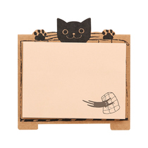 Morning light lazy Meow Meow self-adhesive note paper for students with erect post-it notes creative notes sticky notes notebooks