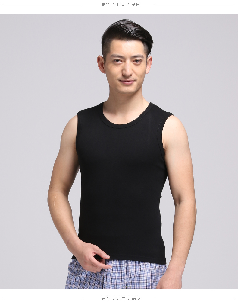 Nên và mát mẻ vest nam cotton mỏng vai rộng dây đeo vest thể thao lỏng giản dị nam giới áo thể dục áo lót nữ