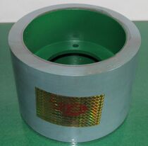  6 inch fifth generation green powerful high wear-resistant hulling rubber roller thickened rice milling machine rubber roller rice rubber wheel 