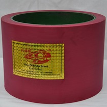 Red flag bridge 6 inch red imported high wear-resistant huller rubber roller rice machine rubber wheel rice shelling rubber roller