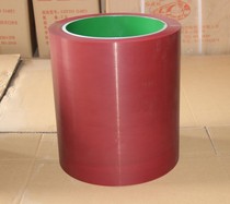  10 inch red imported high wear-resistant thickened huller rubber roller Fourth generation anti-high temperature rice milling rubber wheel