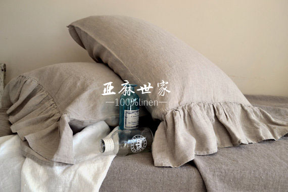 chổi xuất khẩu toàn bộ đuôi cá lá sen gai dầu tự nhiên lanh gối gối châu Âu và Mỹ mà không giá chỉ đơn lõi - Gối trường hợp gối chặn vỏ đỗ