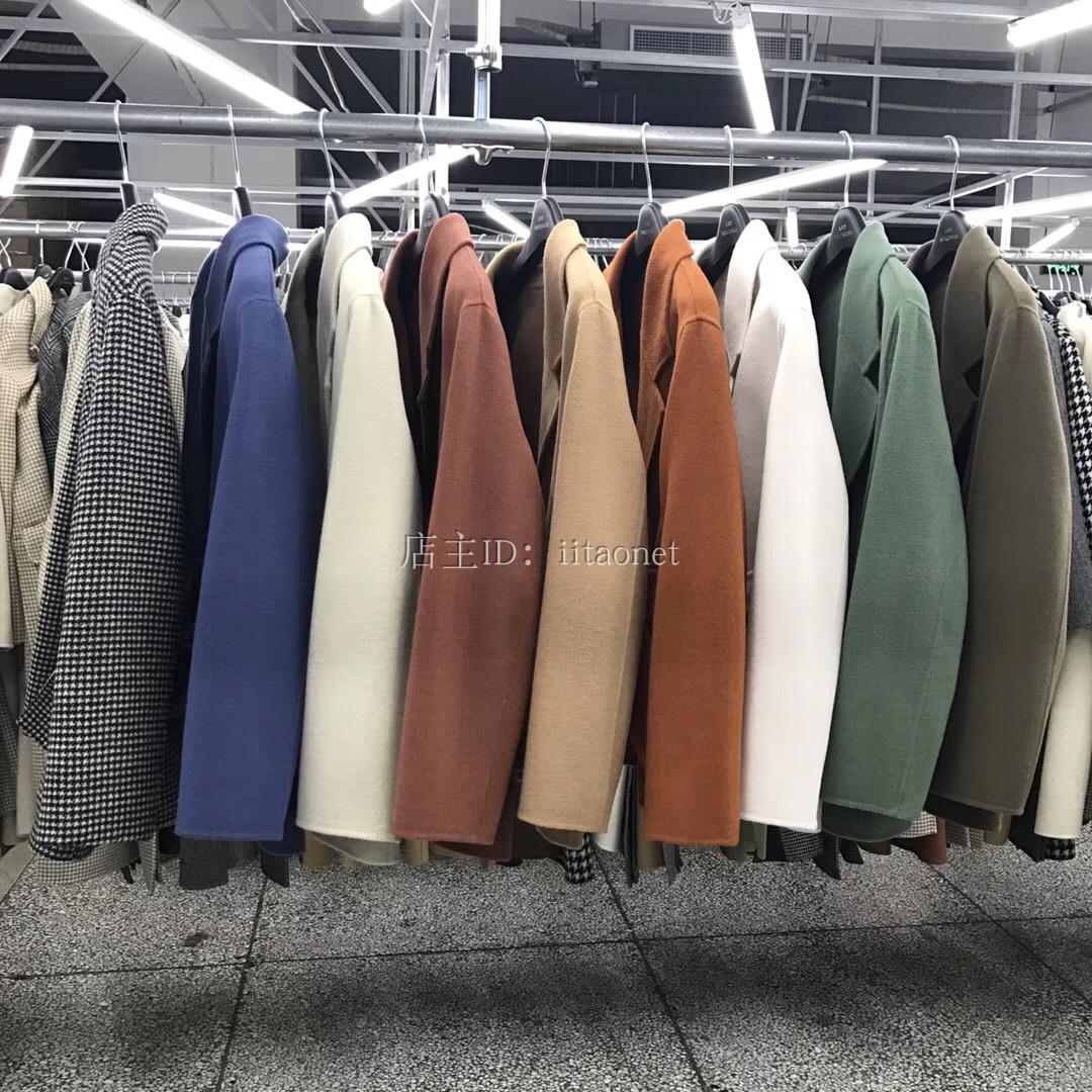 Giải phóng mặt bằng xuất khẩu phiên bản Hàn Quốc của áo len cashmere lông cừu khâu tay ngắn phần eo thắt lưng nữ nhiều màu áo khoác zara nữ