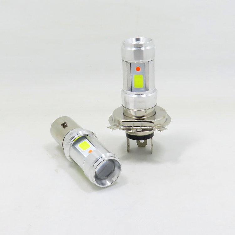 Xe điện bóng đèn xe máy led đèn pha 12v48v60v siêu sáng pin xe đèn sửa đổi chói được xây dựng trong