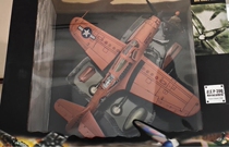 FOV 80249 1 32 WWII U.S. Army P-39Q Cobra Fighter Alloy Finished Model Out of Print Collection