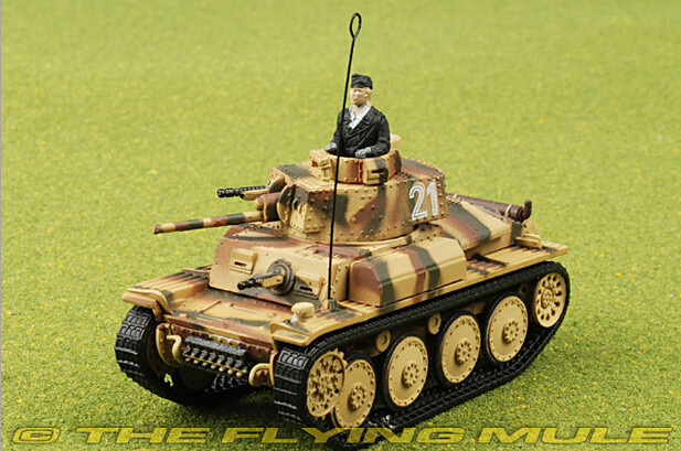Genuine FOV 85107 1 72 WWII German 38T light assault tank camouflated coated alloy finished product