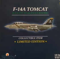 WITTY 1 72 U.S. F14-A Panda Fighter VF-84 Pirate Flag Squadron Alloy Finished Product