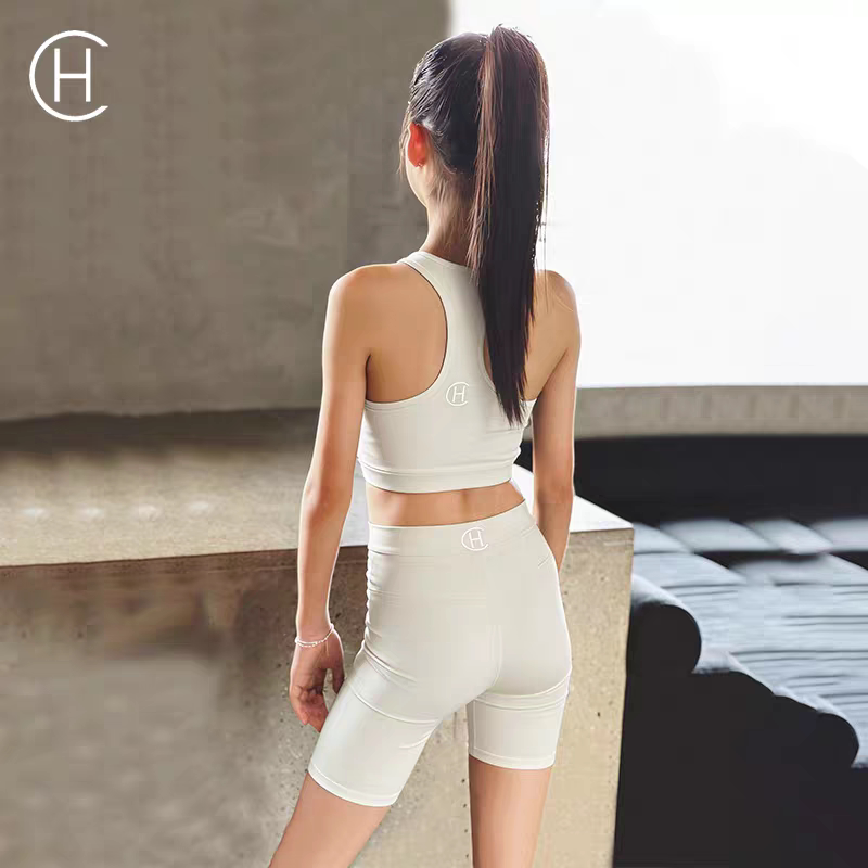 Royal Dynasty Dance New Latin Dance Training Clothes Five-Point Pants for Girls, Nude Feel, Beautiful Back, Comfortable Practice Clothes Ht9020