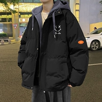 Демисезонная зимняя куртка, мужская толстовка с капюшоном, увеличенная толщина, оверсайз