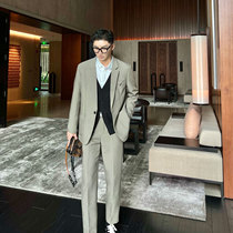 JY Light Cooked Mens Year Quality Casual Version Tide Minor West Suit Jacket Suit Jacket Man 2022 Sensation Rubys handsome blouse Han