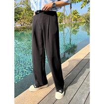 JY light cooked mens clothing 2022 spring long pants suit Western pants jacket spring casual gj senses suit pants Korean version