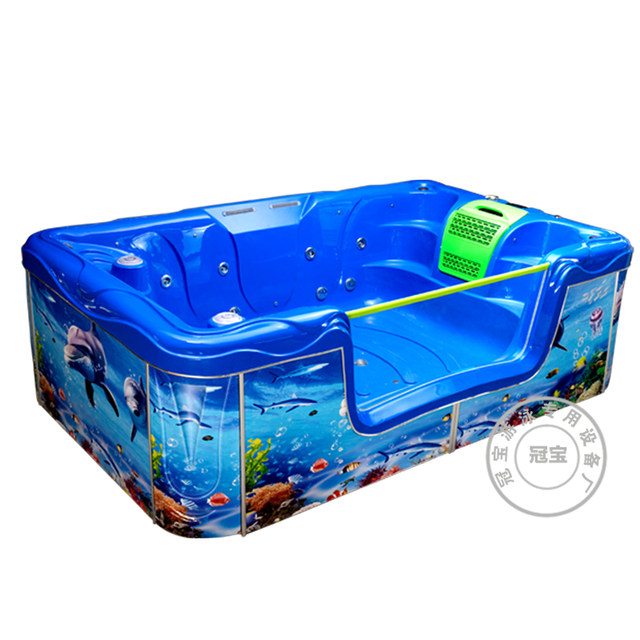 Mother and baby store commercial constant temperature acrylic swimming pool baby swimming pool full set of equipment baby bath children's bathtub