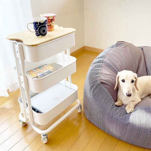 Тележка, многослойный вагон-ресторан с подлокотником, универсальная система хранения, посуда