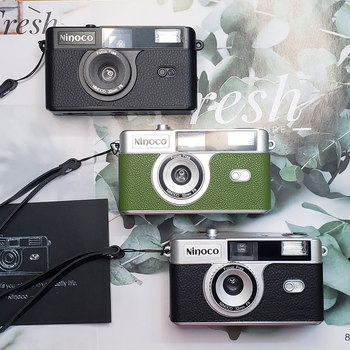 In Stock Ninoco Nf-1 Brand New 135 Film Non-Disposable Point-And-Shoot Film Camera with Flash