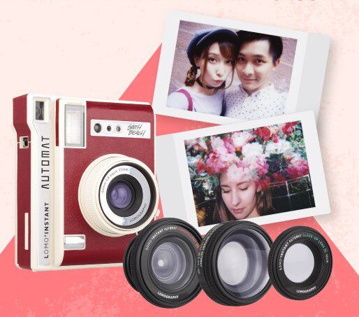Polaroid camera lomo instant automat retro lens set Song Minhao mino with the same