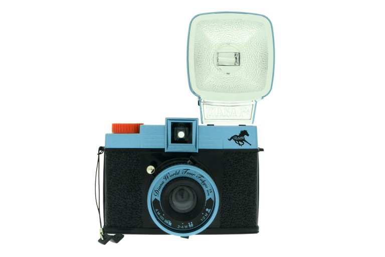 LOMO máy ảnh DianaF + Nhật Bản Tokyo phiên bản giới hạn Diana 120 retro máy ảnh biến Polaroid