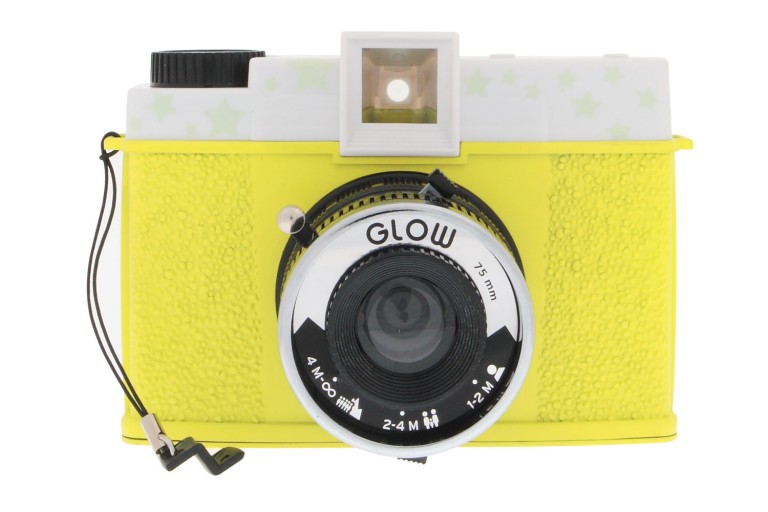 LOMO Máy Ảnh DianaF + Sáng Vàng Glow In The Dark Diana 120 Retro Máy Ảnh