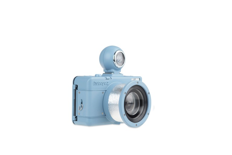 LOMO retro máy ảnh fisheye thế hệ thứ hai Fisheye Số 2 Faded Denim rửa denim phiên bản siêu góc rộng