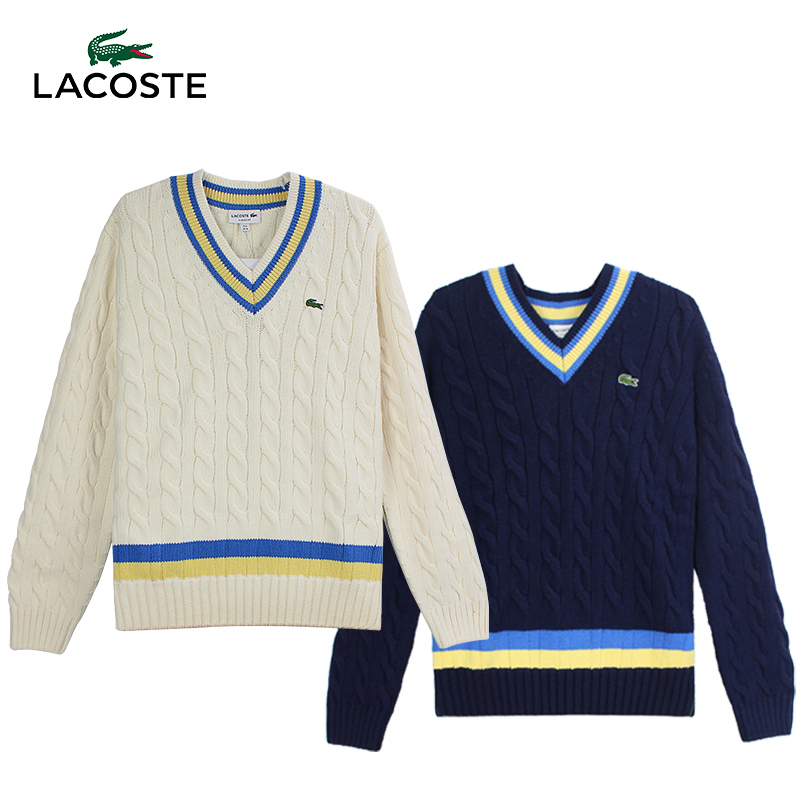 Lacoste French Crocodile 22 Winter New Sweater Fashionable Casual Warm Unisex Tennis Wear | Ah0493