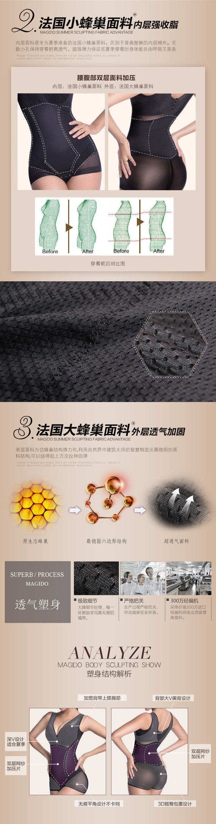 Sous-vêtement minceur sexy en nylon - Ref 707963 Image 13