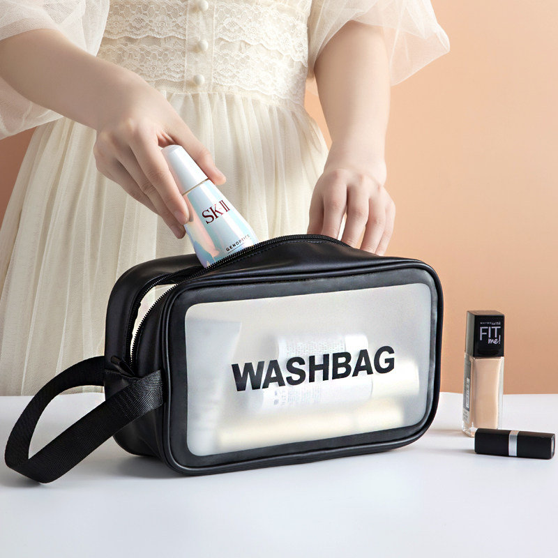 Makeup Bag Woman Portable Large Capacity 2021 New Ultra Fire Ins Advanced Cashier Bag Travel Cosmetic Containing Bag