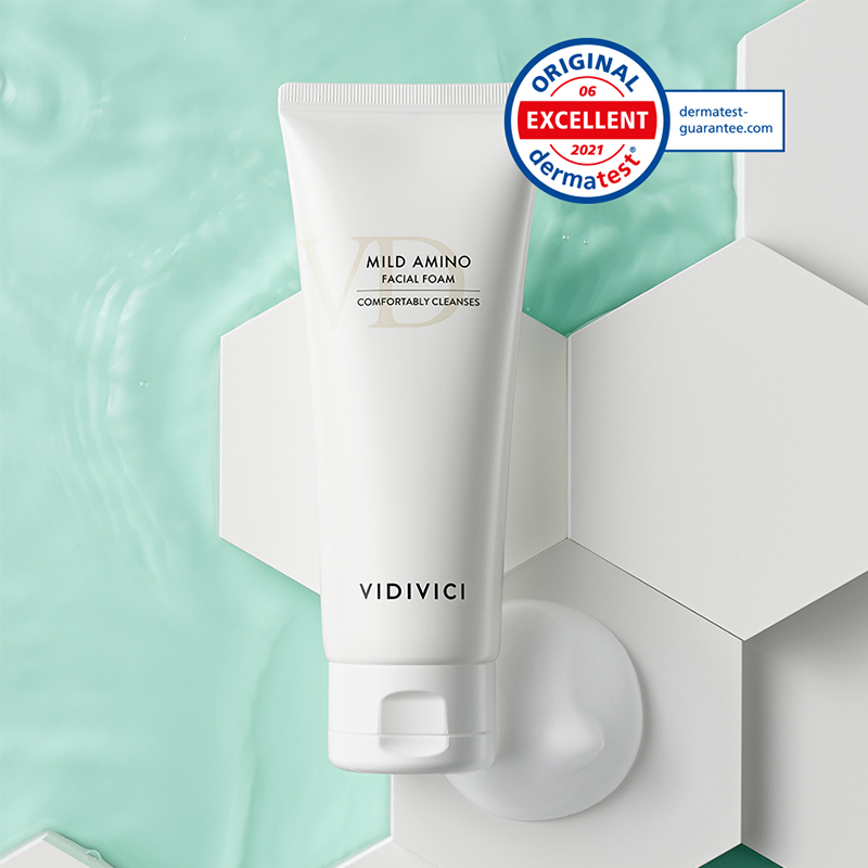 Vidivici goddess facial cleanser amino acid facial cleanser female deep cleaning makeup remover acne official flagship new