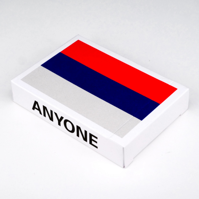 A1 ANYONE FLAG Russian flag pattern florin to collect playing cards