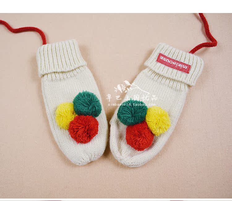 Gants pour fille en acrylique - Ref 2150337 Image 11
