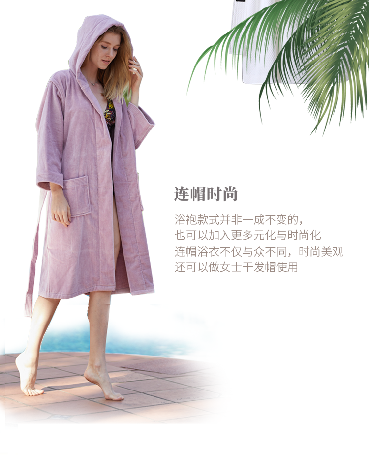 Khách sạn năm sao nam áo ngủ nữ mùa hè bông áo choàng tắm vài waffle yukata cotton mỏng đồ ngủ mùa hè