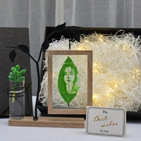 Резной защитный амулет, фоторамка, подарочная коробка