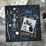 Фотоальбом, шаблон с аксессуарами, DIY