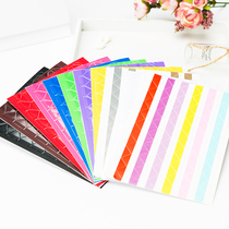 Music party DIY album Handmade materials tools accessories Album album manual 102 fixed photo corner stickers