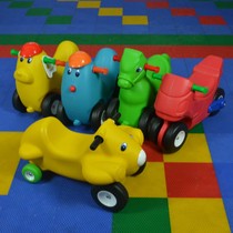 Kindergarten Scooter Rocking Horse Dual-purpose Scooter Toys Baby Children Scooter Four-wheel Walker Mimi Dog