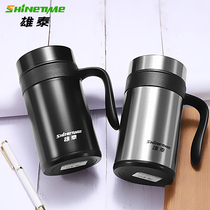 Xiongtai thermos cup XTB2-50 large capacity 500ml with tea compartment office Cup 304 stainless steel men and women Cup