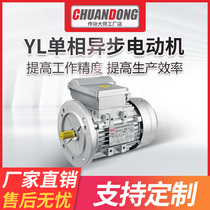 YL YY250 370 550 750W 1 1 1 5KW household electric single phase motor 220V aluminum shell 1400 rpm